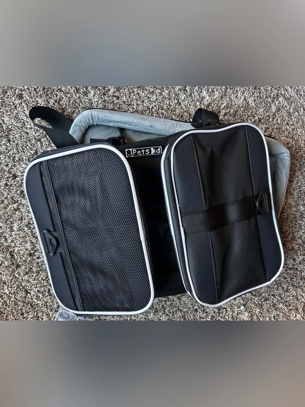 Pet ID Emergency Travel Bag for Dogs – Meds, Food & ID Pouch